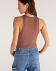 Hannah Cropped Rib Tank