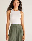 Hannah Cropped Rib Tank