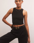 Hannah Cropped Rib Tank