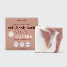Load image into Gallery viewer, Shea Butter Solid Body Wash Bar