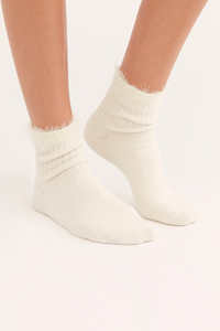 Whisper Border Sock